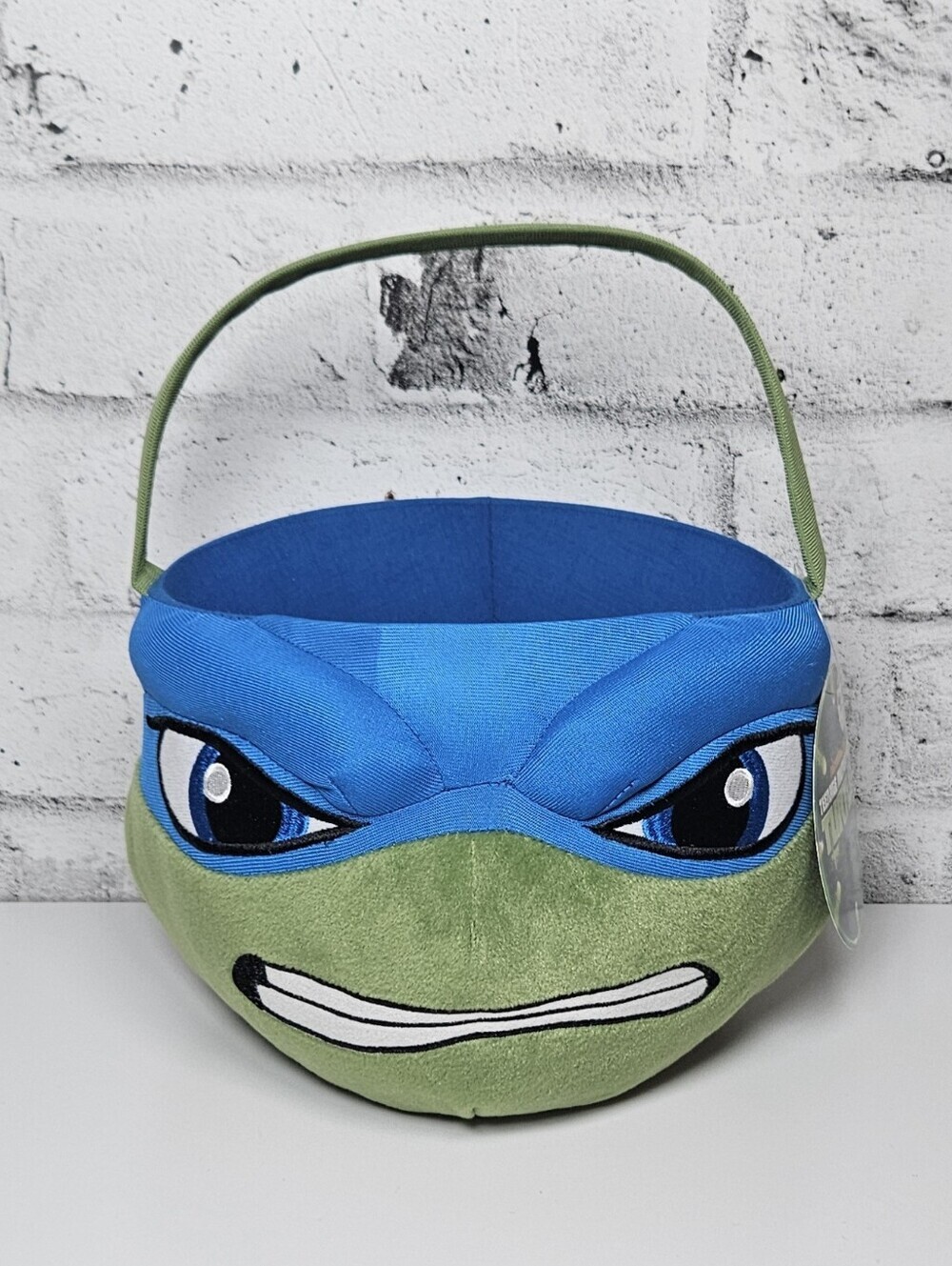 Teenage Mutant Ninja Turtles Leonardo Plush Easter Basket NWT